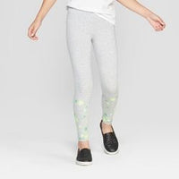 Girls' Floral Tights - Cat & Jack White L