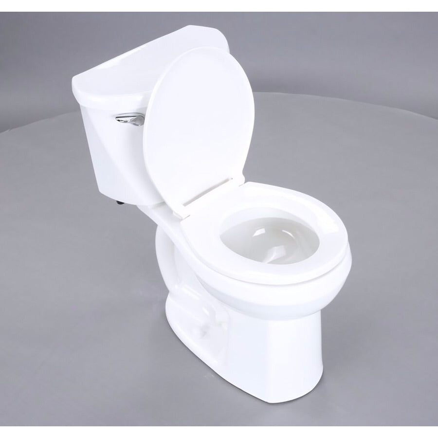 American Standard Mainstream 1.28-GPF (4.85-LPF) White Round Chair Height 2-piece Toilet