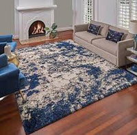 
              Thomasville Bali luxury shag rugs 7ft 10in x 10 ft Garda blue gray 238cm x 304cm
            