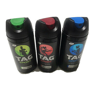 4 Tag Sport Endurance Fine Fragrance Bodyspray Men Body Spray Each 3.5 Fl Oz