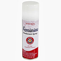 Cans Assured Personal Care Feminine Deodorant Hygiene Spray 2 Oz