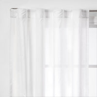 2pk 42"x84" Light Filtering Window Curtain Panels White - Made By Design