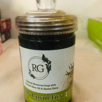 RG Cosmetics natural black soap