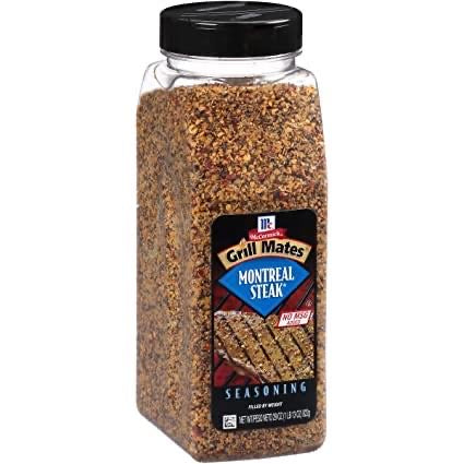 McCormick Grill Mates Montreal Steak Seasoning, 29 oz(822g) DLC: Mars26