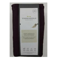
              Standard 400 Thread Count Solid Performance Pillowcase Set Dark Purple - Threshold™
            