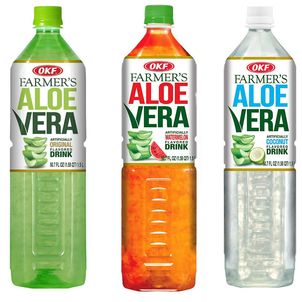 Farmers Aloe Drink 1.5L(Pomegranate)
