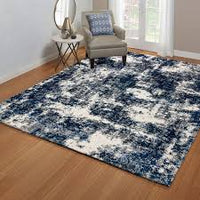 
              Thomasville Bali luxury shag rugs 7ft 10in x 10 ft Garda blue gray 238cm x 304cm
            