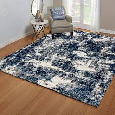 Thomasville Bali luxury shag rugs 7ft 10in x 10 ft Garda blue gray 238cm x 304cm