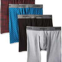 4 Boxer Briefs Hanes Stetch XL/XG