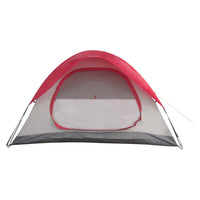 2 Person Dome Tent  4'6"X7'6"X48" - Red - Embark&#