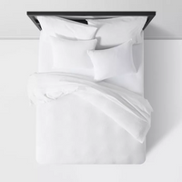 
              White Micro Texture Duvet Cover Set (King) - Project 62™ + Nate Berkus™
            