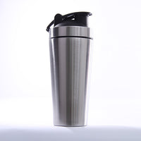 
              Bouteille de Gym en acier inoxydable, Shaker de protéines, mélangeur de Milkshake, tasse de secoueur, bouilloire d
            