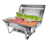 Ktaxon Chafing Dishes Set, 8 Quart Rectangular