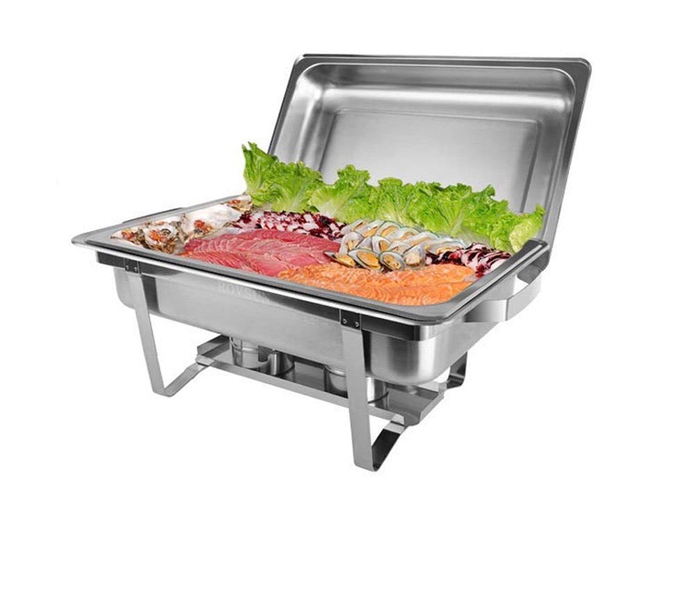 Ktaxon Chafing Dishes Set, 8 Quart Rectangular