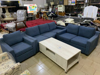 
              Salon Baleno 6-places Bleu
            