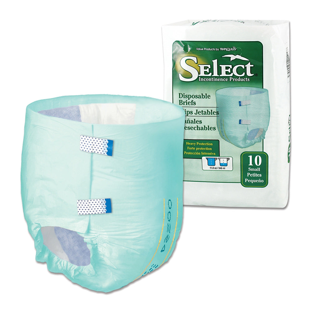 Adult Incontinence Brief S Heavy Absorbency Full Fit 2620 Heavy 10 Ct