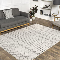 
              nuLOOM Moroccan Blythe Area Rug, 4' x 6', x Grey/Off-white
            
