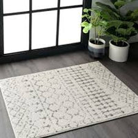 
              nuLOOM Moroccan Blythe Area Rug, 4' x 6', x Grey/Off-white
            