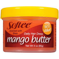 Softee Mango Butter Daily Hair Dress, 3 oz