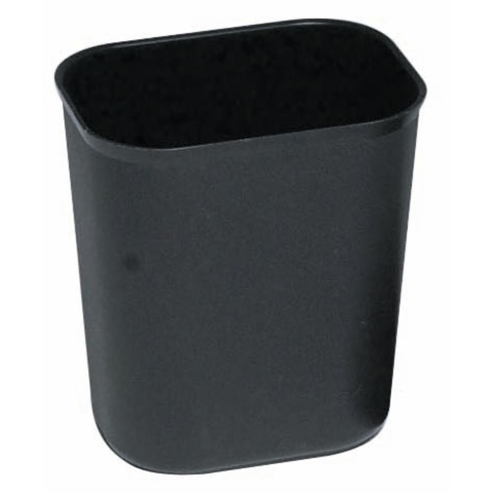 3gal Open Vanity Trash Can Black - Room Essentials