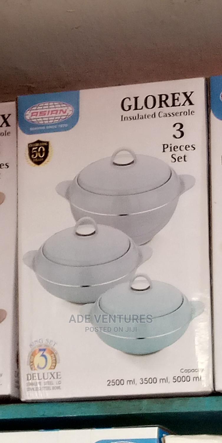 Glorex Insulated Casserole 3 pièces set