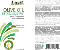 
              Lusti Organics Olive Oil Detangling Spray, 12-oz./355 ml DLC: JUL26
            