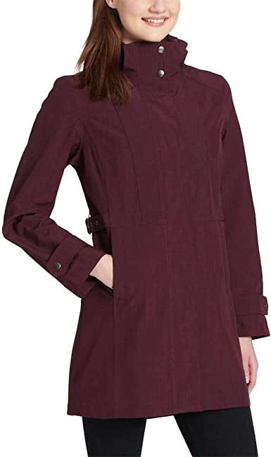 KS RAIN TRENCH MERLOT XL