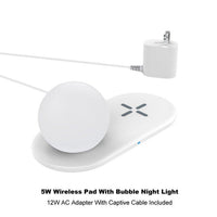 
              onn. Lampe à bulles de charge sans fil, 5 watts
            