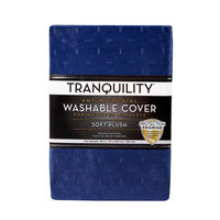 48" x 72" Cover for Weighted Blanket Navy - Tranquility