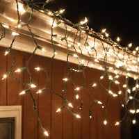 
              300ct Christmas Incandescent Icicle Lights Clear with White Wire - Wondershop™
            