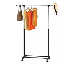 Adjustable Single Rod Garment Rack Black - Room Essentials
