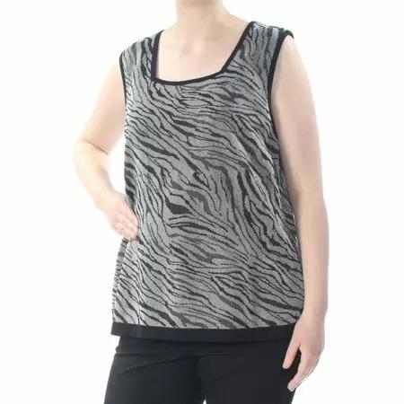 ZEBRA KNIT CAMI