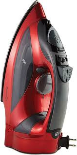Brentwood Steam Iron With Retractable Cord - Red
