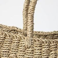 
              Panier ovale conique de 19" X 9" X 16" Natural - ThresholdTM conçu avec Studio Mcgee
            