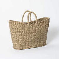 
              Panier d'herbe de mer ovale conique 19" x 9" x 16" Natural - ThresholdTM conçu avec Studio McGee
            
