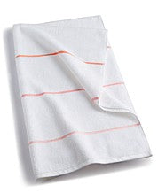 Whim By Martha Stewart Collection Stripe Bath Towel, Created For Macy's Bedding