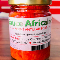 Sauce Africaine Piment Antillais Fort - 150 g DLC: JUIN/ 23 MCI