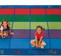 
              Tapis pour enfants 8612 Tapis de siège coloré 7'6" x 12', rectangulaire, multicolore
            