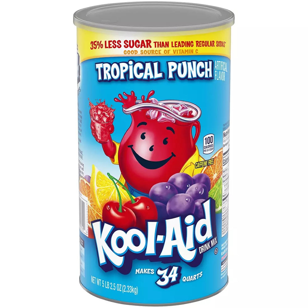 Kool-Aid Tropical Punch, 34 qt./2.33Kg DLC: 30 SEP25