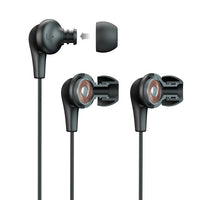 Écouteurs intra-auriculaires JLab Audio JBuds Pro Premium avec microphone, ajustement garanti, GARANTI À VIE - Noir