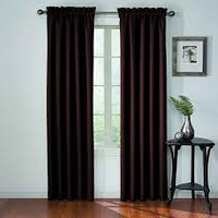 107cm x 213cm Braxton Blackout Window Curtain Panel Espresso Brown - Eclipse (1Panel)