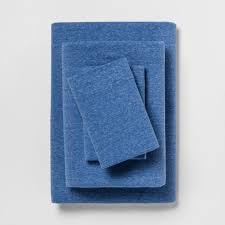 Full Jersey Sheet Set Blue - Room Essentials