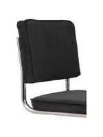 
              Chaise cantilever noire Ridge Kink Chair
            