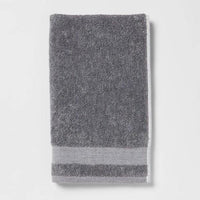 
              Solid Bath Towel Dark Gray - Made By Design™
            