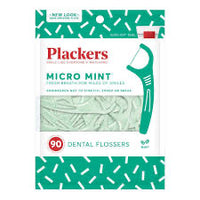 Plackers Micro Mint Dental Flosses, 90 ct