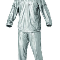 Athletic Works Sauna Suit L/XL- Reflective Detailing on Sleeves, PVC, Promotes Weight Loss