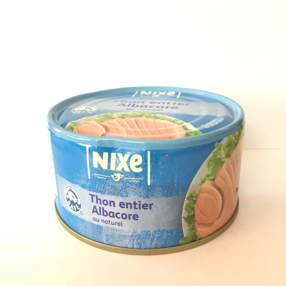 Thon entier Albacore au naturel - NiXe - 200 g DLC:30/06/24