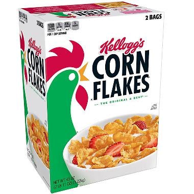 Kellogg's Corn Flakes 43 oz.(1.21 kg) DLC: 16-SEPT23