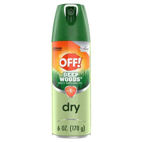 Off Spray Deep Woods VII Dry Insect Repellent 71g New MCI