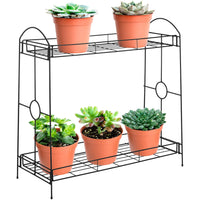 Best Choice Products 31.9 ''Indoor Outdoor Metal Multipurpose Plant Stand